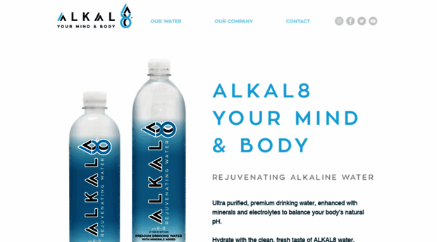 alkal8water.com