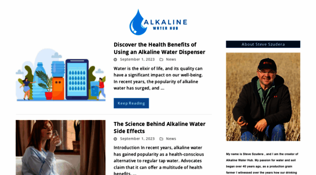 alkalinewaterhub.com