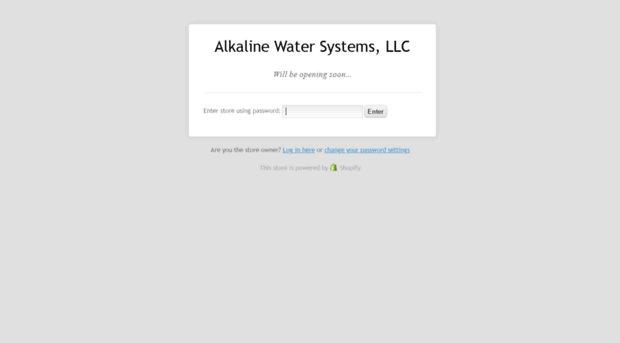 alkalinewatersystemsllc.com