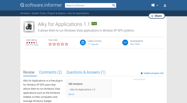 alky-for-applications.software.informer.com