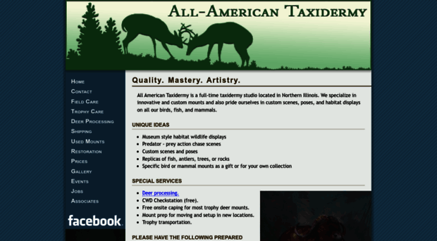 all-americantaxidermy.com