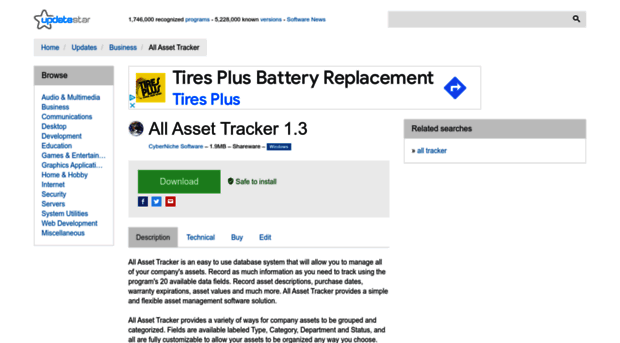 all-asset-tracker.updatestar.com