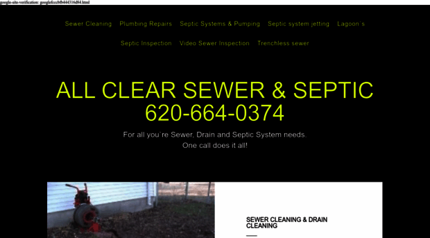 all-clear-sewer.com