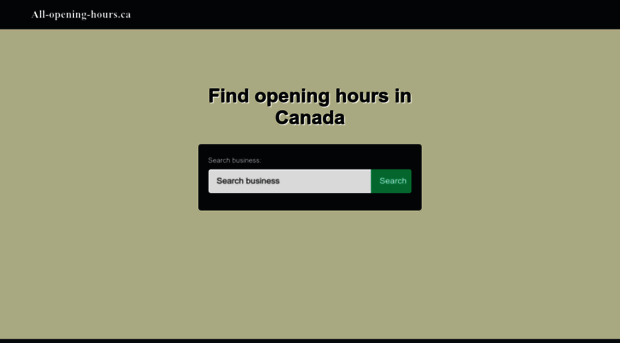 all-opening-hours.ca