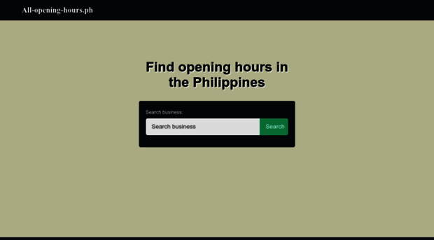 all-opening-hours.ph