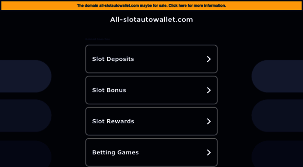 all-slotautowallet.com