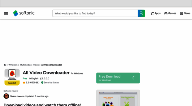 all-video-downloader.en.softonic.com