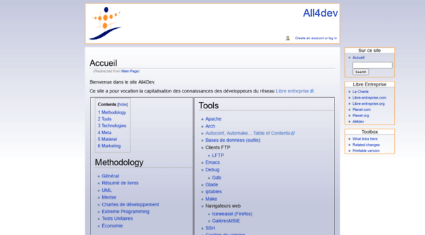 all4dev.libre-entreprise.org