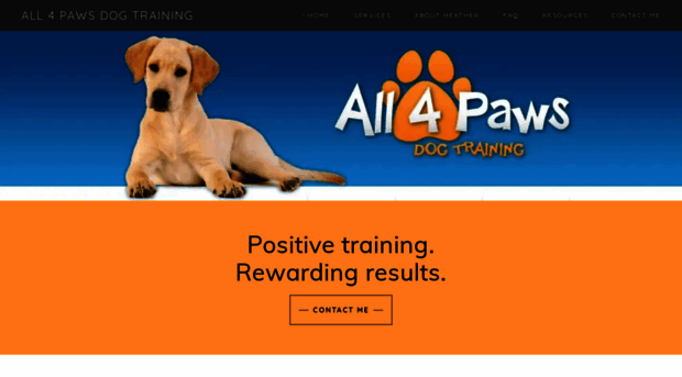 all4pawsdogtraining.com