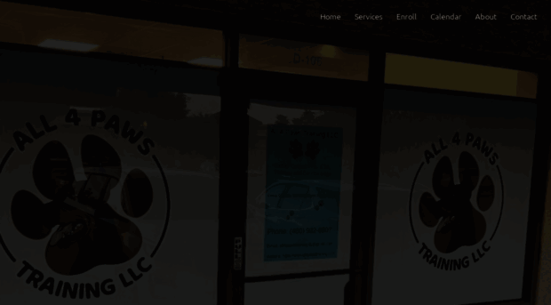 all4pawstraining.com