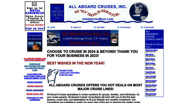 allaboardcruises.com