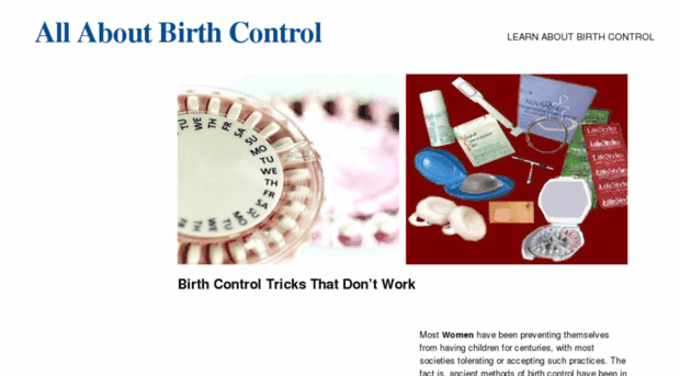 allaboutbirthcontrol.info