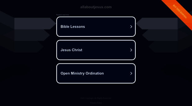 allaboutjesus.com