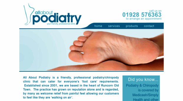 allaboutpodiatry.co.uk