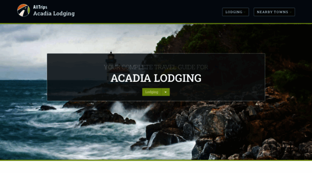 allacadialodging.com