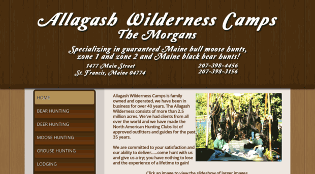 allagashwildernesscamps.com