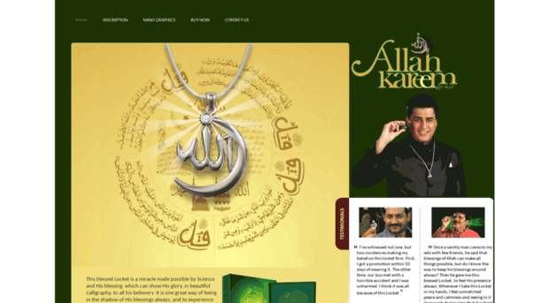 allahkareemlocket.com