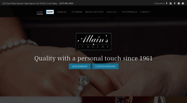 allainsjewelry.com