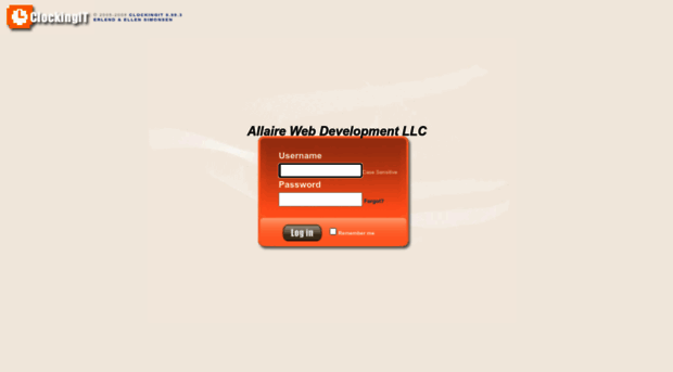 allairewebdevelopmentllc.clockingit.com