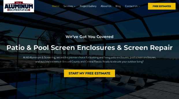 allaluminumscreening.com