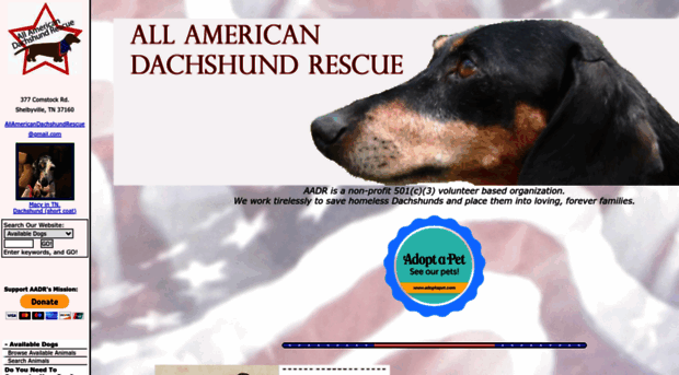 allamericandachshundrescue.org