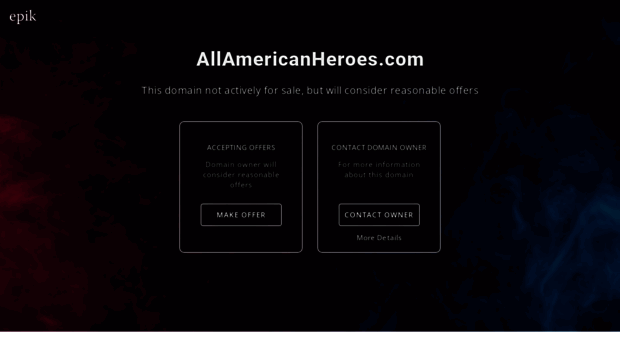 allamericanheroes.com