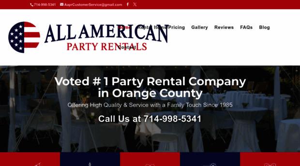 allamericanpartyrentals.com