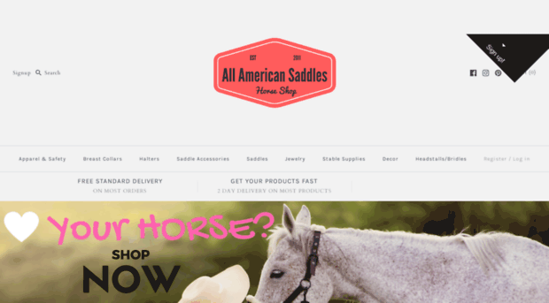 allamericansaddles.com