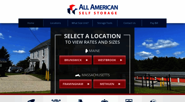 allamericanselfstorage.com