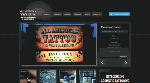 allamericantattoostudio.com