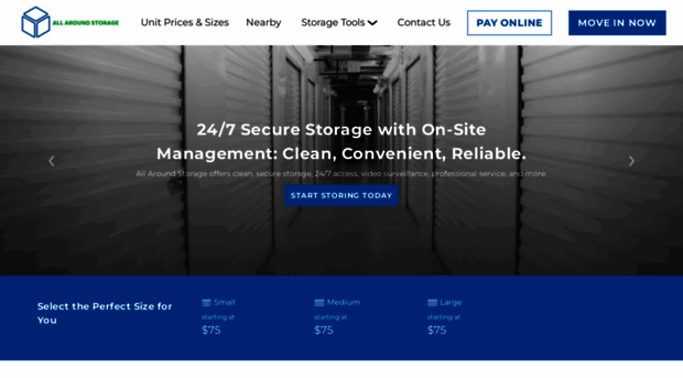 allaroundselfstorage.com