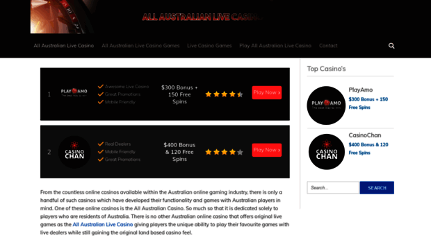 allaustralianlivecasino.com