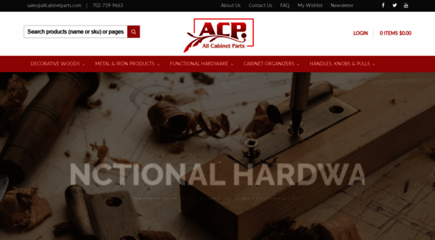 allcabinetparts.com