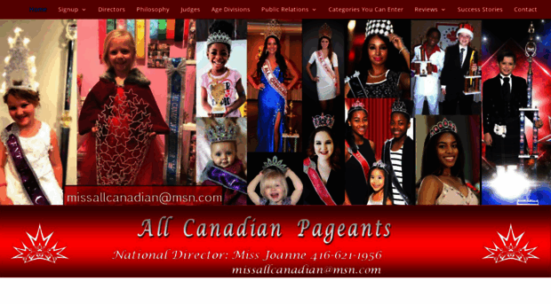 allcanadianpageants.com