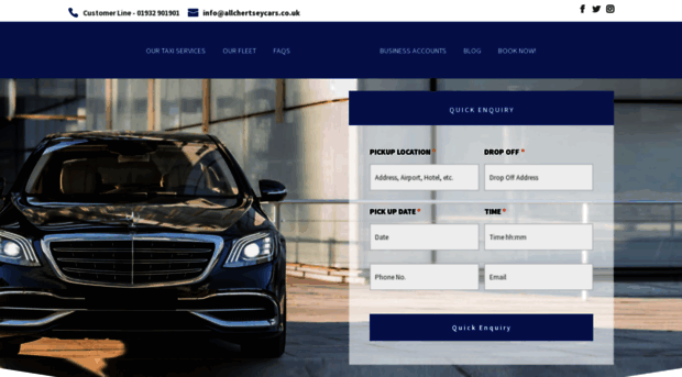 allchertseycars.co.uk
