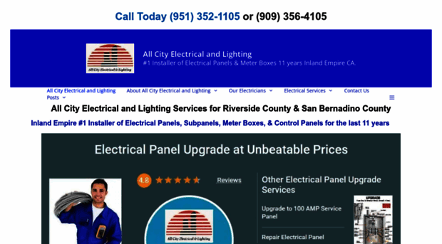 allcityelectricalandlighting.com