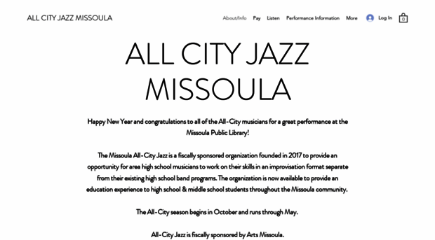 allcityjazzmissoula.com