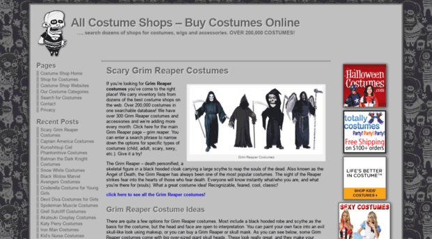 allcostumeshops.com