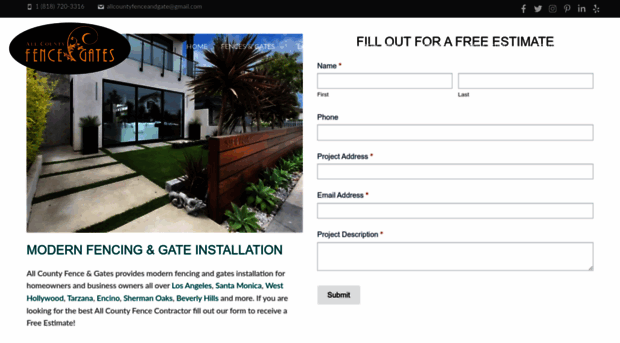 allcountyfenceandgate.com