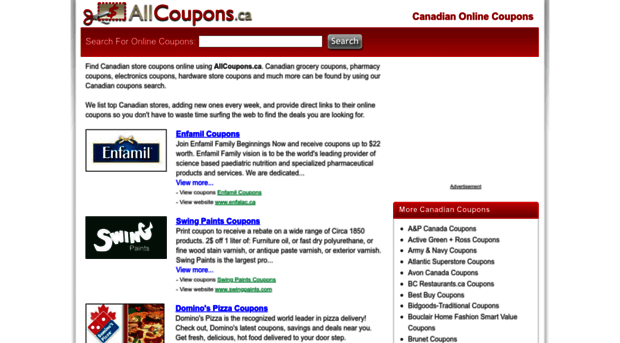 allcoupons.ca