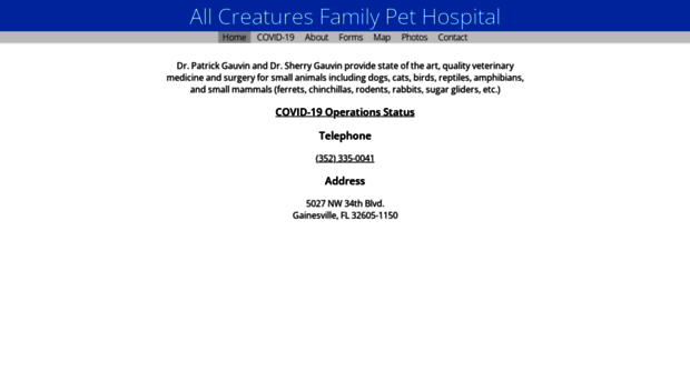 allcreaturesfamilypethospital.com