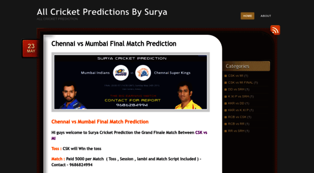 allcricketpredictionsbysurya.wordpress.com