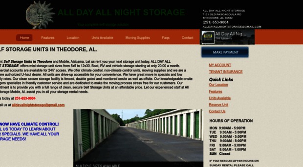 alldayallnightstorage.com