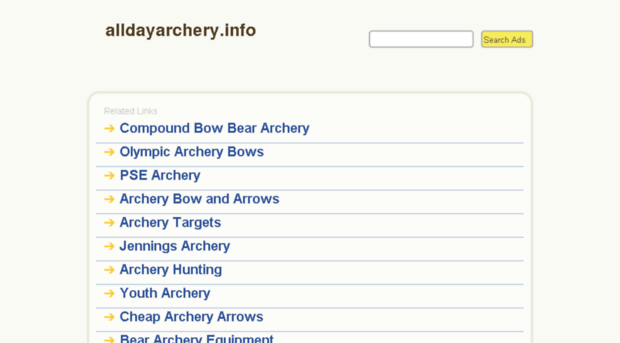 alldayarchery.info