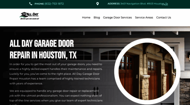 alldaygaragedoorrepairhouston.com