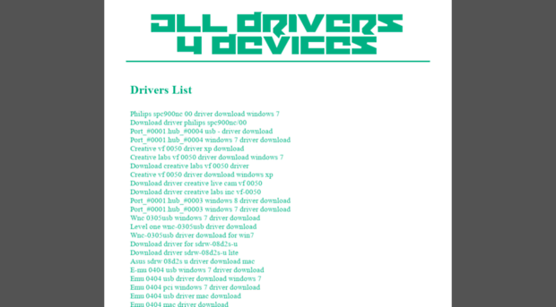 alldrivers4devices.net