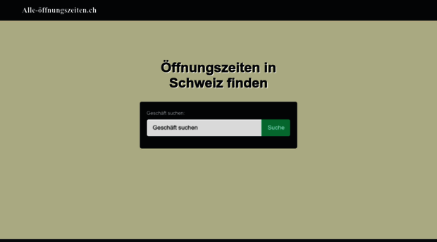 alle-offnungszeiten.ch