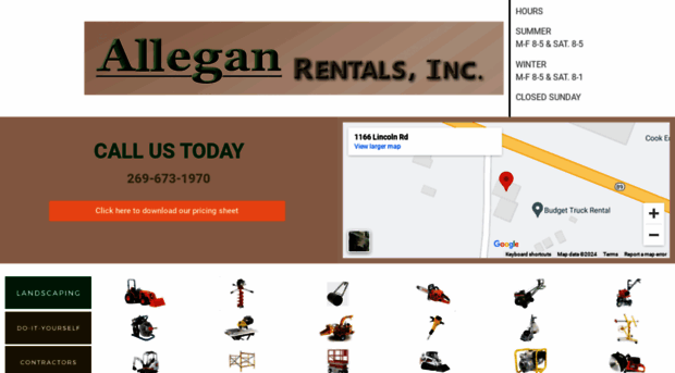 alleganrentals.com