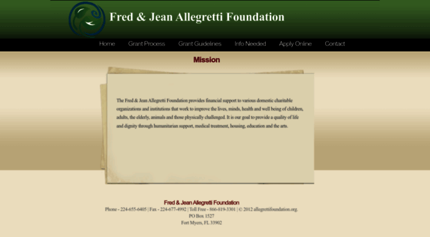 allegrettifoundation.org