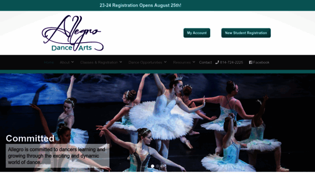 allegrodancearts.com